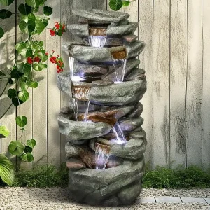 Modern Garden Ornaments for Far Home,Outdoor Waterfall With Light Waterfall Fountain for Indoor,waterfall Fountain Indoor Modern Garden Ornaments for Far Home,Outdoor Waterfall With Light Waterfall Fountain for Indoor,waterfall Fountain Indoor