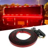 24V Factory High-Brightness Waterproof LED Strip Lights Multi-Functional Tail Fins Flowing Light Effects for Trucks Lorries New
