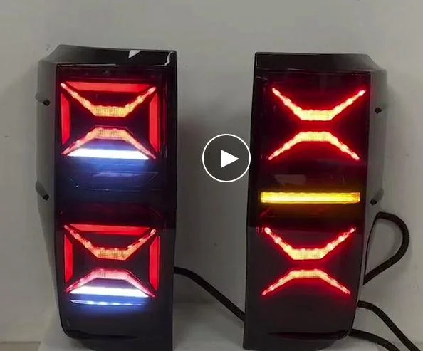 LED Smoke Rear Brake Lights Taillight for Ford Ranger T6 T7 T8 Raptor 2012-2021 Pickup Taillamp Sequential Turn Signal Stop Lamp