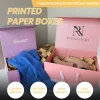 Custom Printing Paper Box Guangzhou Printed Bag Packaging Custom Paper for Dresses Folding Rigid Cardboard Gift Boxes