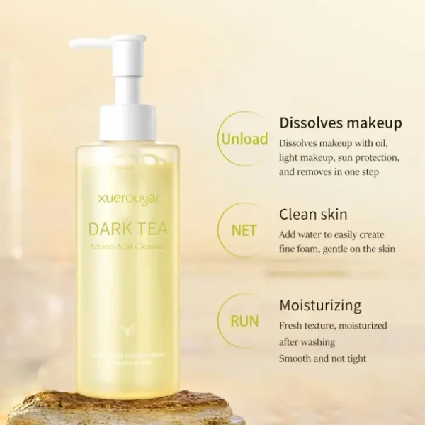 OEM ODM Beauty Black Head Makeup Remover Gel Cream Balm Facial Product Skin Care Serum Pore Cleanser Green Tea Extract Face Wash