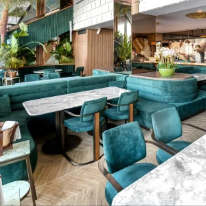 Top Class Design U Shape Design Velvet Upholstery 4 Seat Banquet Booth Seating Coffee Table and Chair Set Top Class Design U Shape Design Velvet Upholstery 4 Seat Banquet Booth Seating Coffee Table and Chair Set