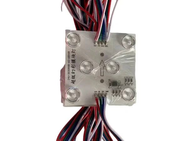 Full-color LED Module 24V 2838 6Leds Block Chain Lamp Advertising Light Box Signboard Soft Film Ceiling Backlight Light Source