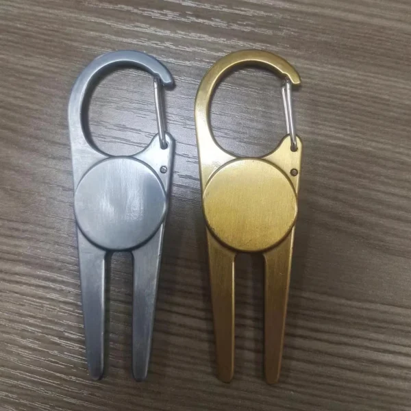 High Quality Custom Golf Divot Tool With Golf Ball Marker for Souvenirs and Gifts High Quality Custom Golf Divot Tool With Golf Ball Marker for Souvenirs and Gifts