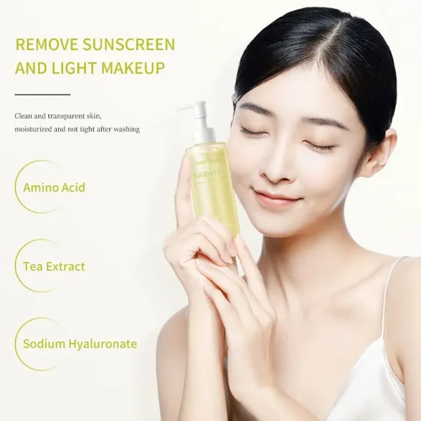 OEM ODM Beauty Black Head Makeup Remover Gel Cream Balm Facial Product Skin Care Serum Pore Cleanser Green Tea Extract Face Wash