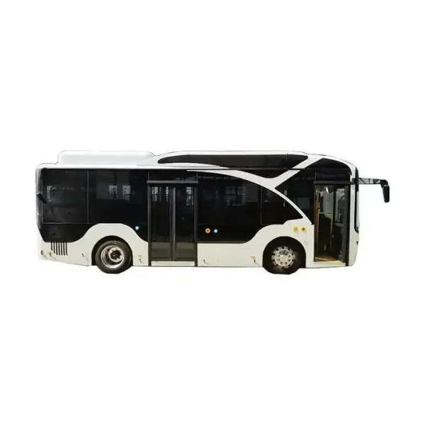 New 8.5m Zero Emission Electric Passenger Bus Automatic 23 Seats Low Floor Public Pure Electric City Bus for Sale