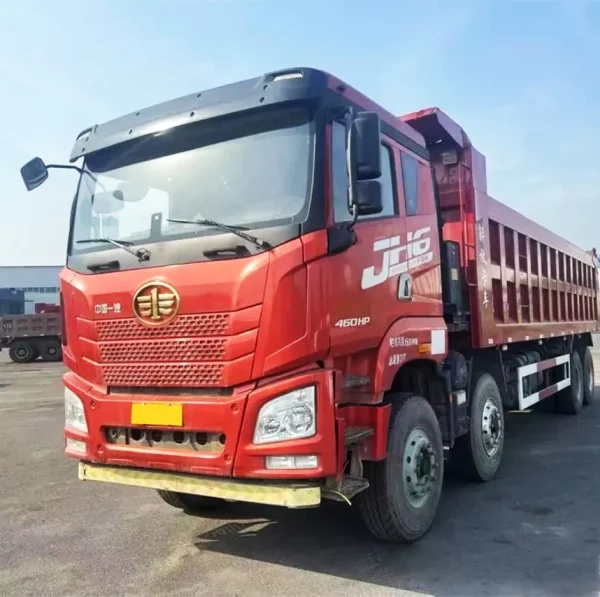 Sinotruck Dump Truck 350 HP 360HP 390HP 430HP 460HP Used Faw Trucks Used Tipper Trucks 8x4 Faw Small New Dump Truck