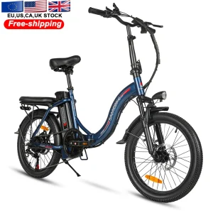 H04b694946c294417bf4ee227ae50d039P.webp USA Warehouse Electric Foldable Waterproof Bicycles 20 Inch Us Stock 7 Speed Ebike Retro 350 Watt Folding Electric Bike