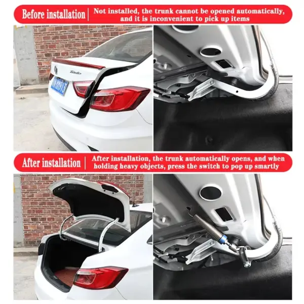 Car Trunk Lid Automatically Open Tool Start Lift Adjustable Tension Spring Steel Coil Industrial Car Trunk Lid Automatically Open Tool Start Lift Adjustable Tension Spring Steel Coil Industrial