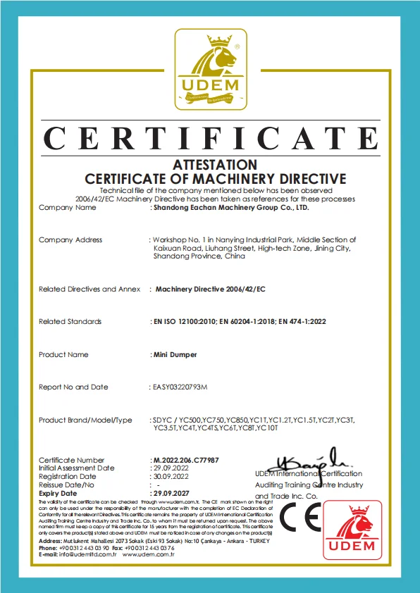 Hot Product CE EPA Mini Skid Steer Loader Farm Four-Wheel Drive Skid Steer Loader Garden Diesel Small Skid Steer Loader