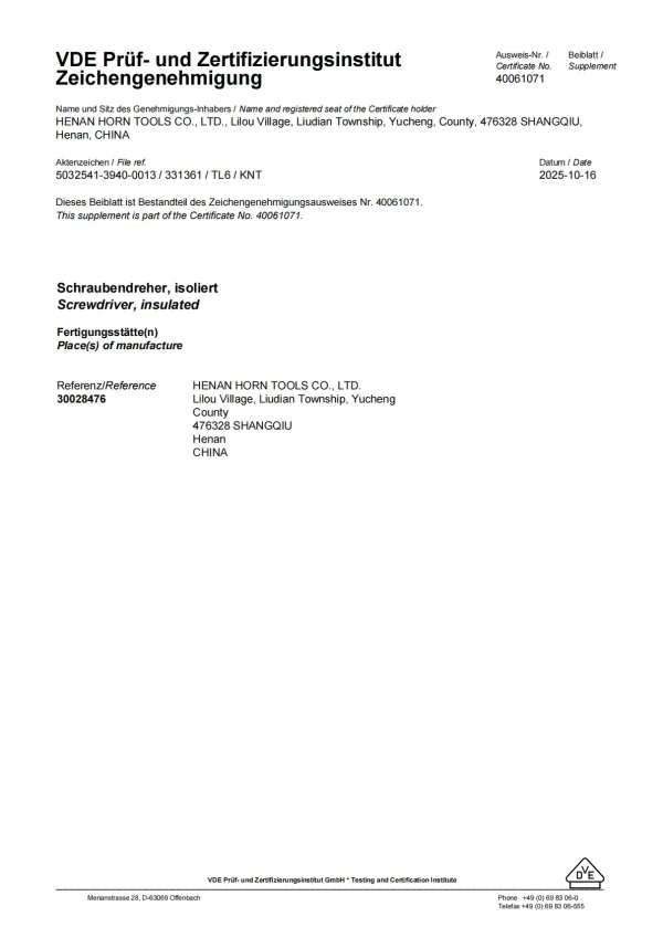 High Quality Screw Driver TPR Handle Impact Best Screwdriver Tool Set