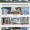 1Mw Solar Offgrid Solar Energy 2Mwh Lithium Batteries Container Pv Container System Renewable Energy With 40Mw Solar Plant