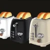 Food Grade Retro Style Home Appliance Sets Stainless Steel Electric SS304 Kettle and Toaster Set (2pcs)