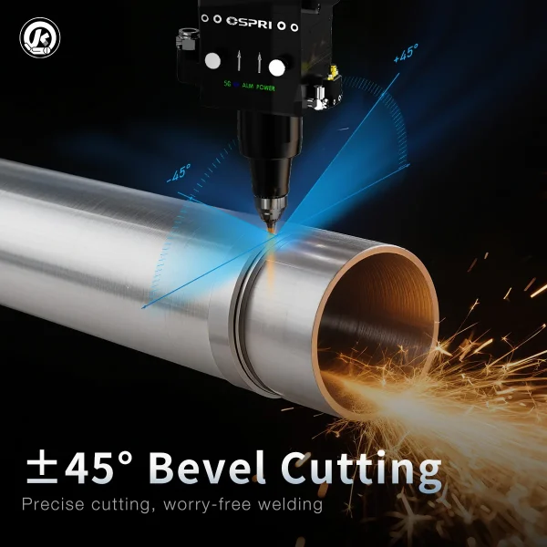 High Power Tube Industrial Machinery for Railway Components Semi-automatic CNC Metal Including for Stainless Steel Alloys