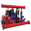 Fire Pump Set D+E+J Three System 500gpm & General Dual Power Fixed Water Supply Equipment diesel Engine Fire Fighting Water Pump
