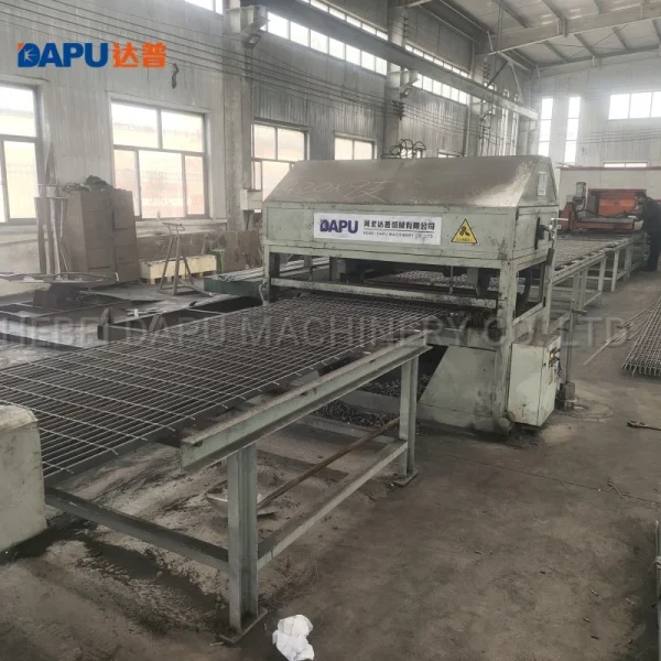 Automatic Industrial Steel Grating Machine for Walkway and Platform Featuring Essential PLC and Gear Components