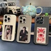 New Designer Luxury NFC DIY Smart E Ink Screen Display Mobile Phone Cases Cover for Fundas iphone 16 15 Promax case 14 13 12 11