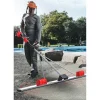 OEM 1.0m Electric Lithium Concrete Vibrator Screed Leveling Bull Float Finishing Trowel Ruler Scraper Construction Machinery