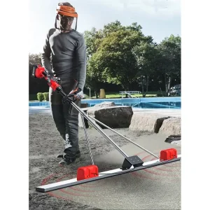 OEM 1.0m Electric Lithium Concrete Vibrator Screed Leveling Bull Float Finishing Trowel Ruler Scraper Construction Machinery OEM 1.0m Electric Lithium Concrete Vibrator Screed Leveling Bull Float Finishing Trowel Ruler Scraper Construction Machinery