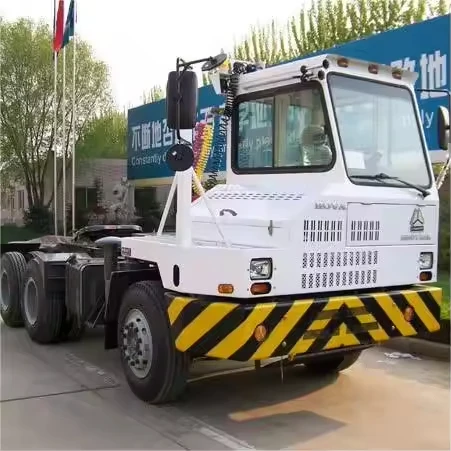 2025 Brand New Sinotruk Howo Euro 2 4X2 300Hp Port Tractor Truck High Traction for Container Yard Quay Crane Transfer