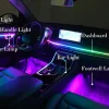 Handles Smart Multicolor Rgb Symphony Acrylic Led Car and Universal  Car Dynamic Chasing Ambient Light of Ambient Lighting Car