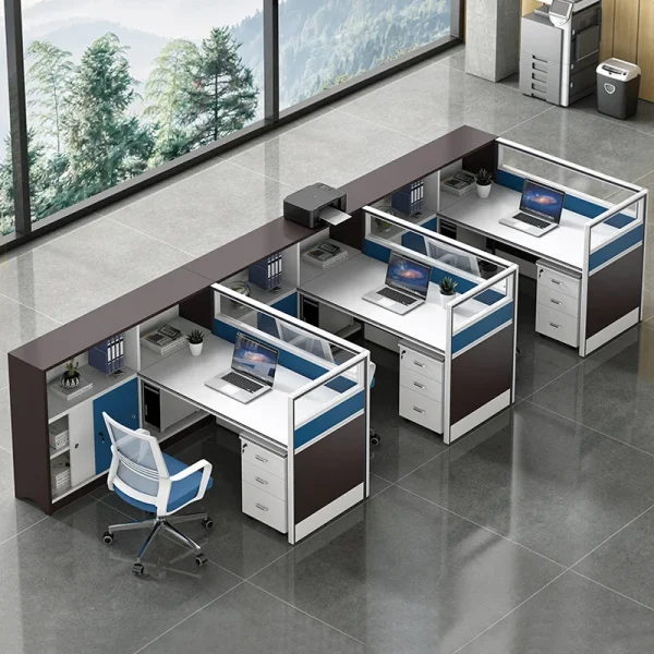 Modern l Shaped Office Workstation Desk for Business Luxury Office Table and Chairs Computer Desk Wooden Office Furniture Set Modern l Shaped Office Workstation Desk for Business Luxury Office Table and Chairs Computer Desk Wooden Office Furniture Set