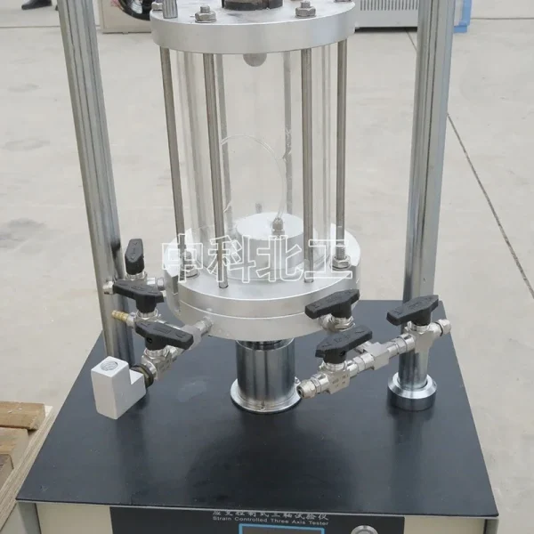 1 Ton Soil Triaxial Tester Strain Control Triaxial Tester Lightweight Triaxial Testing Machine