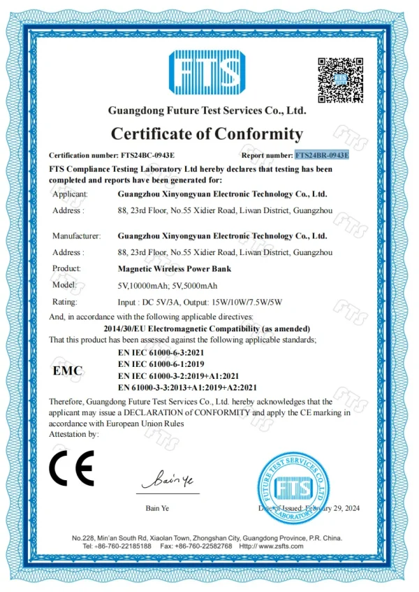 Fast Quick Charge 20000Mah Power Banks Mobile Phone Portable Powerbank 20000Mah Charger Wireless Power Bank