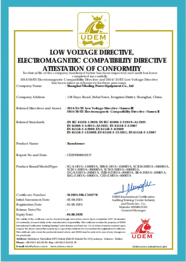 Three Phase Isolation Transformer 15KVA 20KVA 30KVA Dry Type Step up Step Down Transformer for Solar Inverter