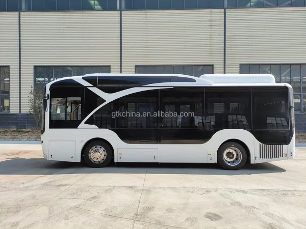 New 8.5m Zero Emission Electric Passenger Bus Automatic 23 Seats Low Floor Public Pure Electric City Bus for Sale