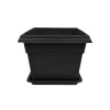 High Quality Large Square Plastic Indoor/Outdoor Flower Pots Home Decor Garden Planters Wholesale Large Outdoor Plant Pots