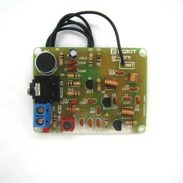 88-108MHz FM Transmitter Module Electronic DIY Kits Frequency Wireless Microphone Transmitter Board Parts DC 3-6V FM Module