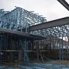 Modern Designed Prefabricated Steel Structure Workshop Outdoor Industrial Bridge Warehouse for Construction Real Estate Industry