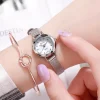 2024 Luxury Brands Crystal Diamond Small Ladies Watches for Woman Wristwatch