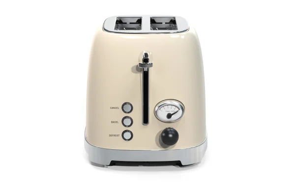 Food Grade Retro Style Home Appliance Sets Stainless Steel Electric SS304 Kettle and Toaster Set (2pcs)