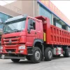 SINOTRUK HOWO-7 Brand New 8x4 30-50 Ton 375hp Tipper Dump Truck for Sale Diesel Fuel Euro 2 Emission Left Heavy Truck Segment