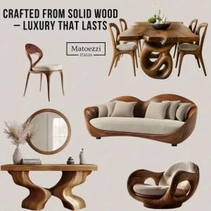 Luxury Solid Wood Furniture Set Italian Design Modern Sofa Dining Table Chairs Armchair Console Table for Villa Hotel Luxury Solid Wood Furniture Set Italian Design Modern Sofa Dining Table Chairs Armchair Console Table for Villa Hotel