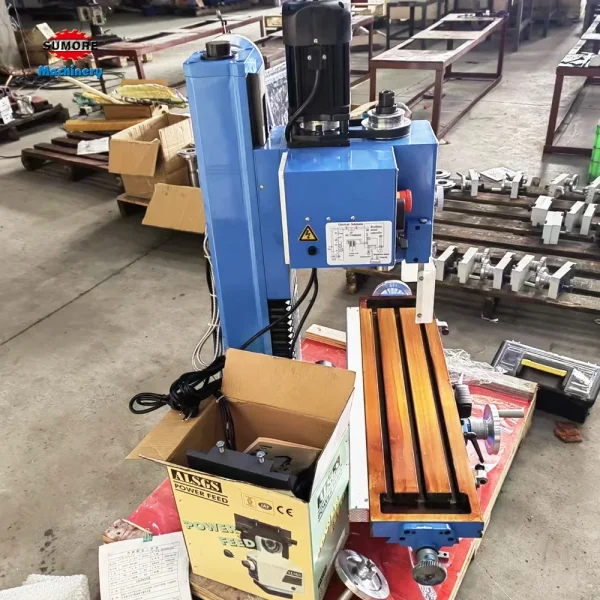 SUMORE 80mm Face Milling Capacity Machine SP2217-IV Vertical Metal Milling Machine for Sale