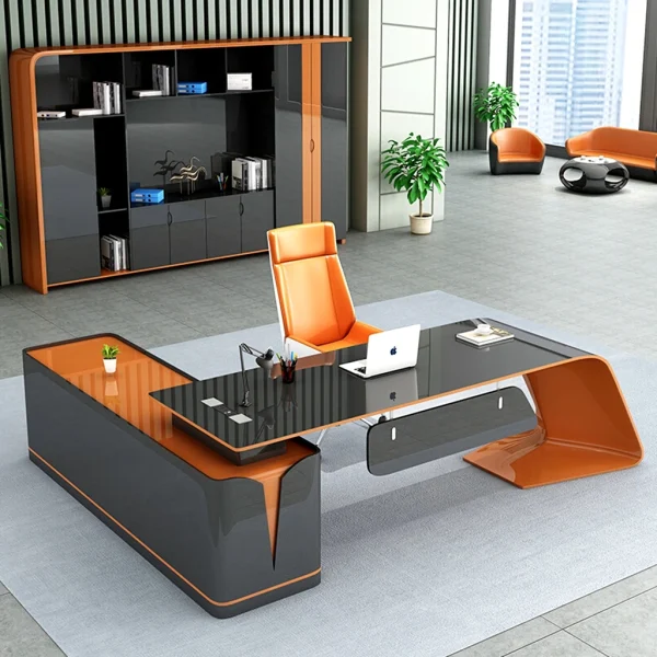 XT99-office Furniture boss Desk Manager Executive Office Desk Table Ceo Luxury Office Desks