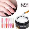 Beauty Supplied OEM Nail Salon Products Hard Gel Builder Long Nail Accessories Natural pink Nude 30g Builder Extension Gel