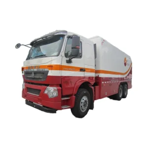 NHM55225500TCJ Direct Electric Drive Integrated Logging Truck for Oilfield Work Intelligent Grids Electric Drive Equipment NHM55225500TCJ Direct Electric Drive Integrated Logging Truck for Oilfield Work Intelligent Grids Electric Drive Equipment
