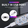 Colorful Mini Rgb Lights Rechargeable Mini LED Car USB Light Car Reading LED Atmosphere Interior Decorative Touch Sensor Light