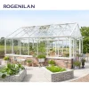 ROGENILAN Custom Designed Sunrooms and Glasshouses Double Tempered Glass Aluminium Sloped Sunrooms