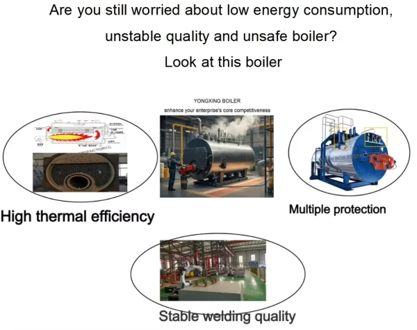 1ton 2ton 4ton 6ton 8ton 10ton 15ton 20ton Industrial Steam Boiler Machine