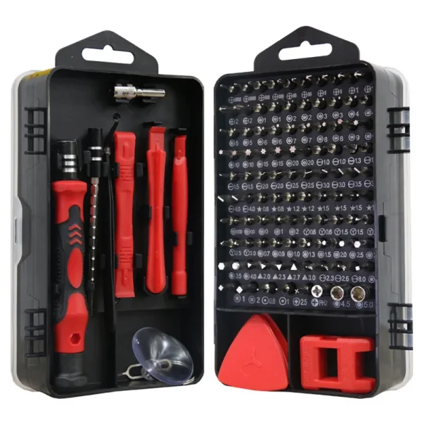 115 in 1 Precision Mini Screwdriver Set Magnetic Torx Screw Bit Set for Phones Disassemble Watch Eyeglass Repair Tools 115 in 1 Precision Mini Screwdriver Set Magnetic Torx Screw Bit Set for Phones Disassemble Watch Eyeglass Repair Tools