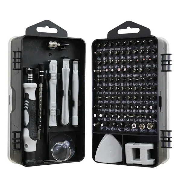 115 in 1 Precision Mini Screwdriver Set Magnetic Torx Screw Bit Set for Phones Disassemble Watch Eyeglass Repair Tools 115 in 1 Precision Mini Screwdriver Set Magnetic Torx Screw Bit Set for Phones Disassemble Watch Eyeglass Repair Tools