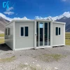 Security Prefabricated 40Ft 20Ft Container Expandable House 5 Bedroom Prefab Shipping Folding Home Construction Real Estate