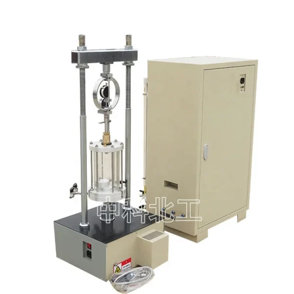 1 Ton Soil Triaxial Tester Strain Control Triaxial Tester Lightweight Triaxial Testing Machine