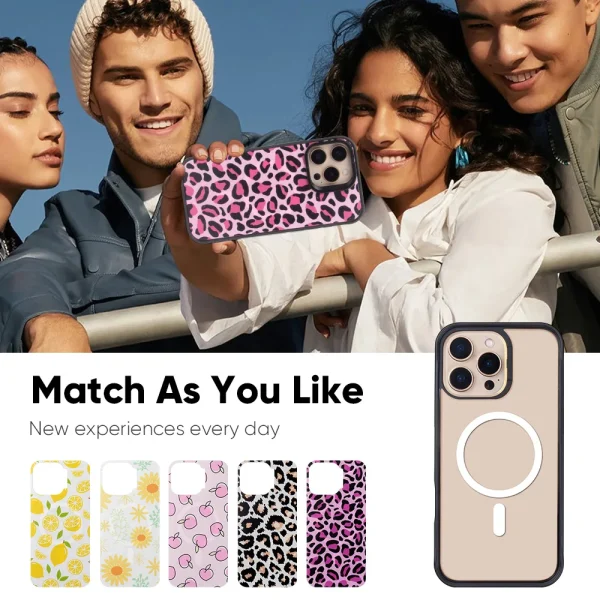 Wholesale Detachable Magnetic Plastic Back Mobile Phone Case Shining Features IPhone11 Pro Max IPhone12 Mini PC Material PRO MAX