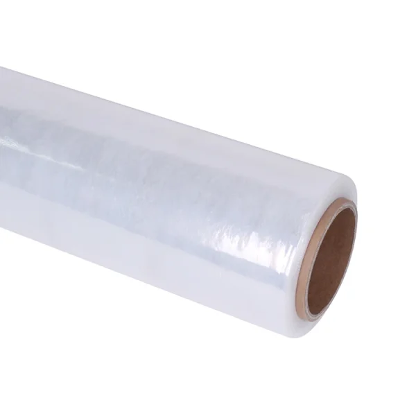 Yalanpack Logo Color Stretch Film Plastic Wrapping Roll Print Packaging Free Transparent Moisture Proof Soft Lldpe Stretch Wrap Casting